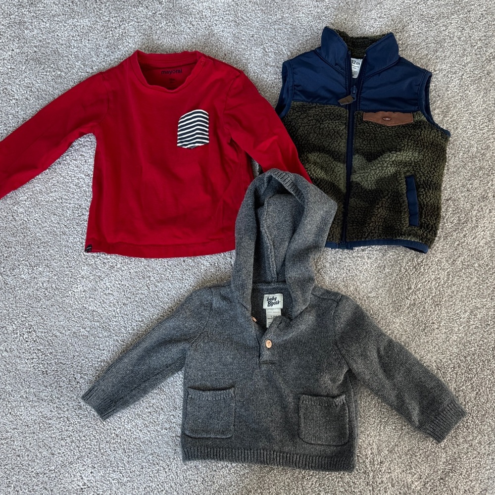 Mix of 12 month clothes
